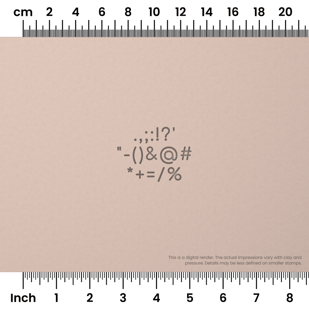 Comfortaa | Symbol Stamp Sets