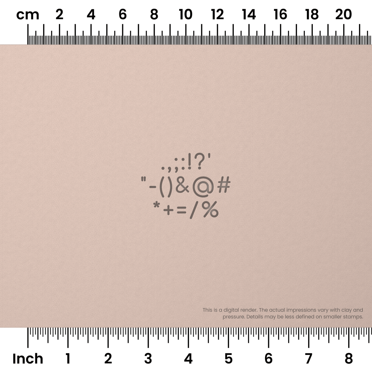 Comfortaa | Symbol Stamp Sets