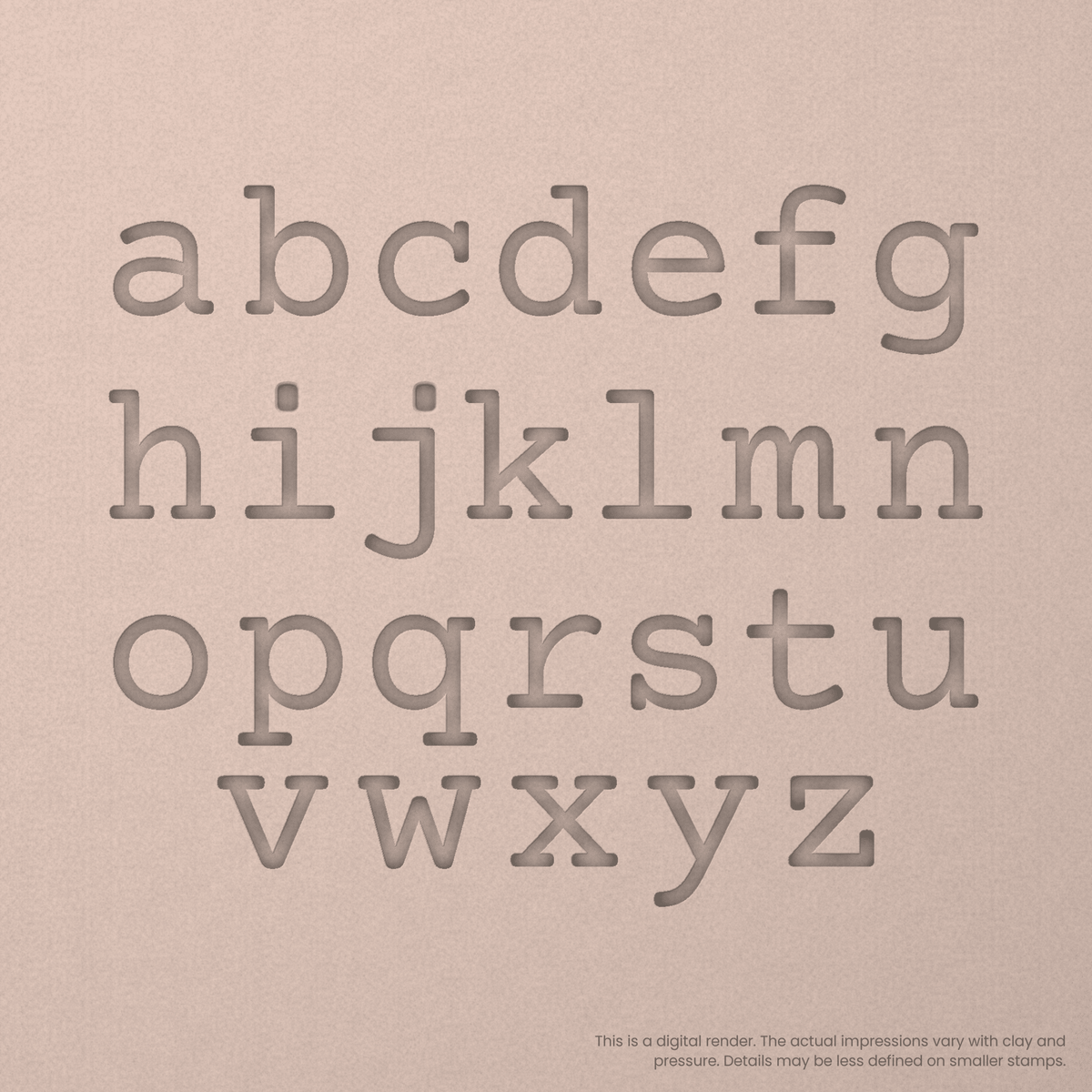 Courier Prime | Font Rail Stamp Sets | Letters, Numbers, and Symbols
