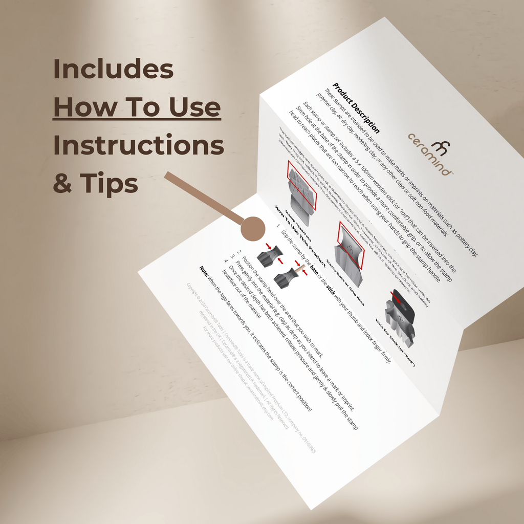 Pinecone Stamp - Photo Textured - Style #2