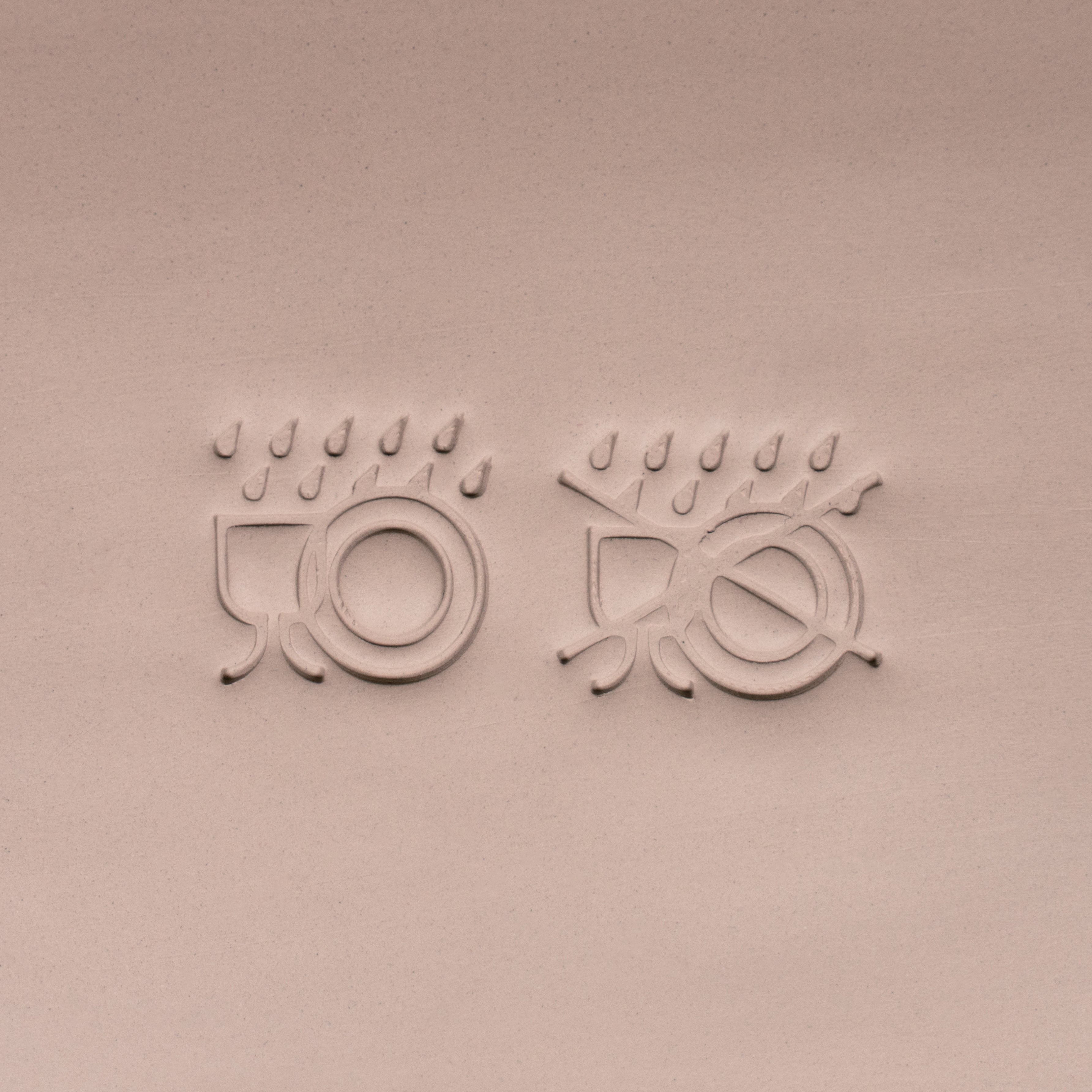 Dishwasher Safe or Not Safe Clay Stamps