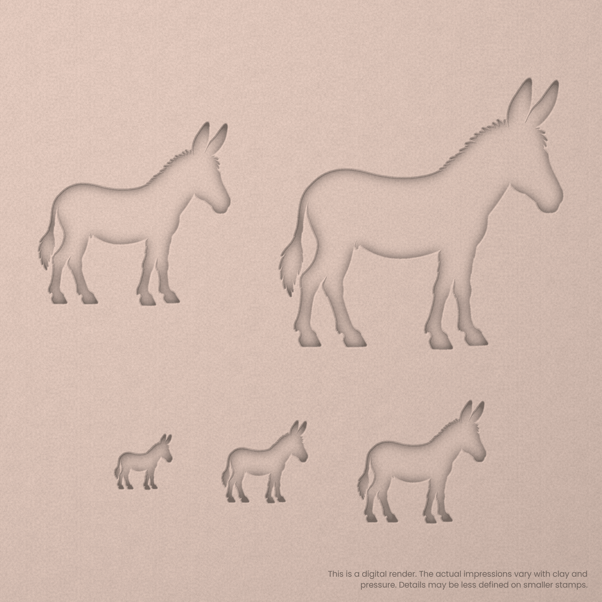 Donkey Stamps
