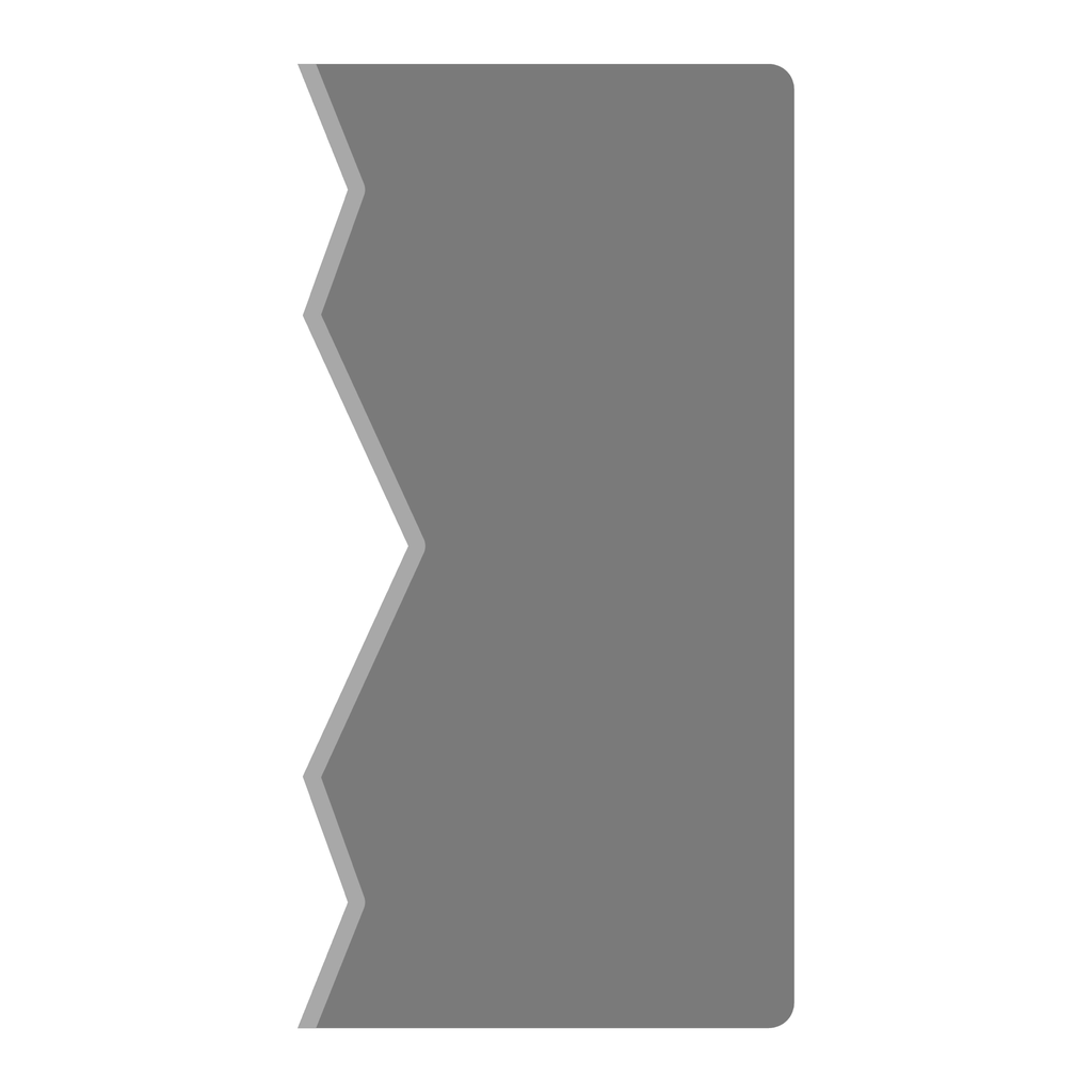 Faceted Peak Rib