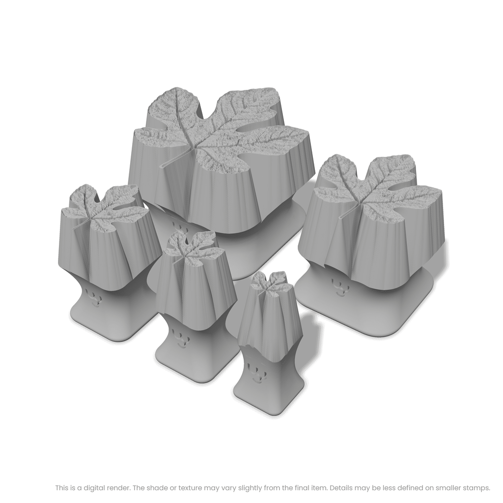 Fig Leaf Stamps - Photo Textured