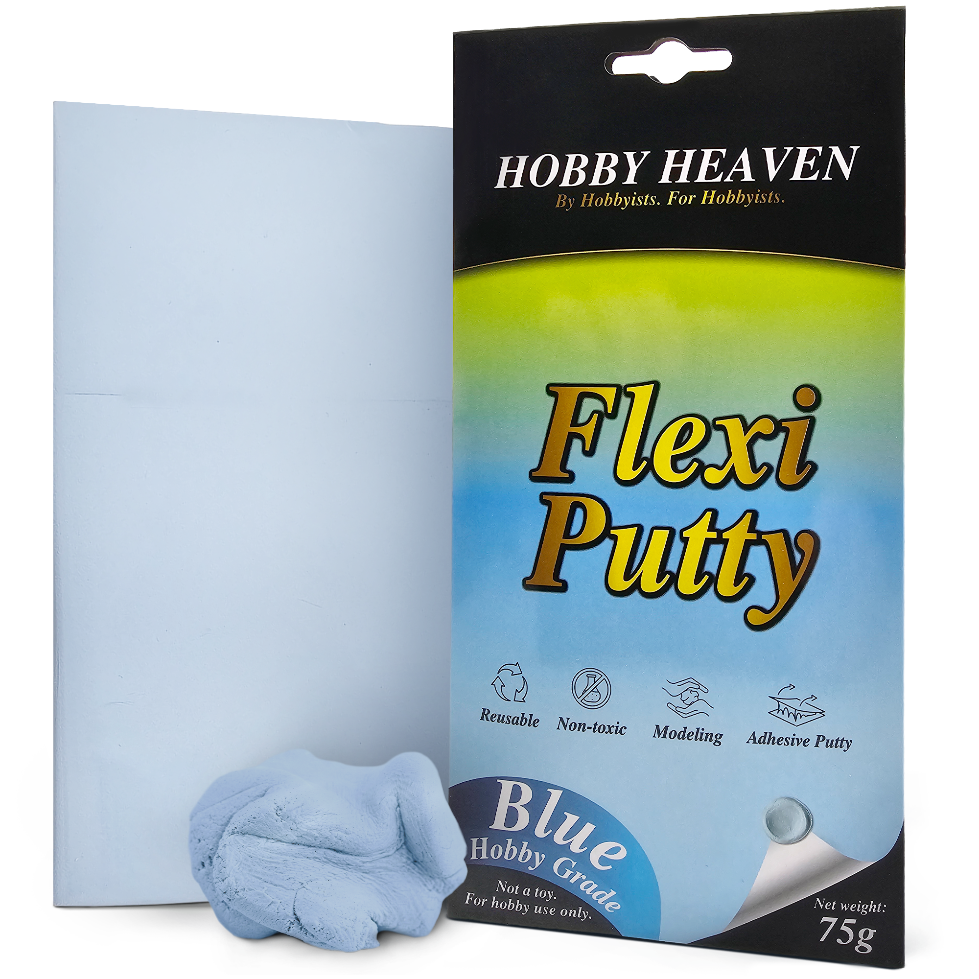 Flexi Putty 75g – Blue Reusable Adhesive for Models & Miniatures