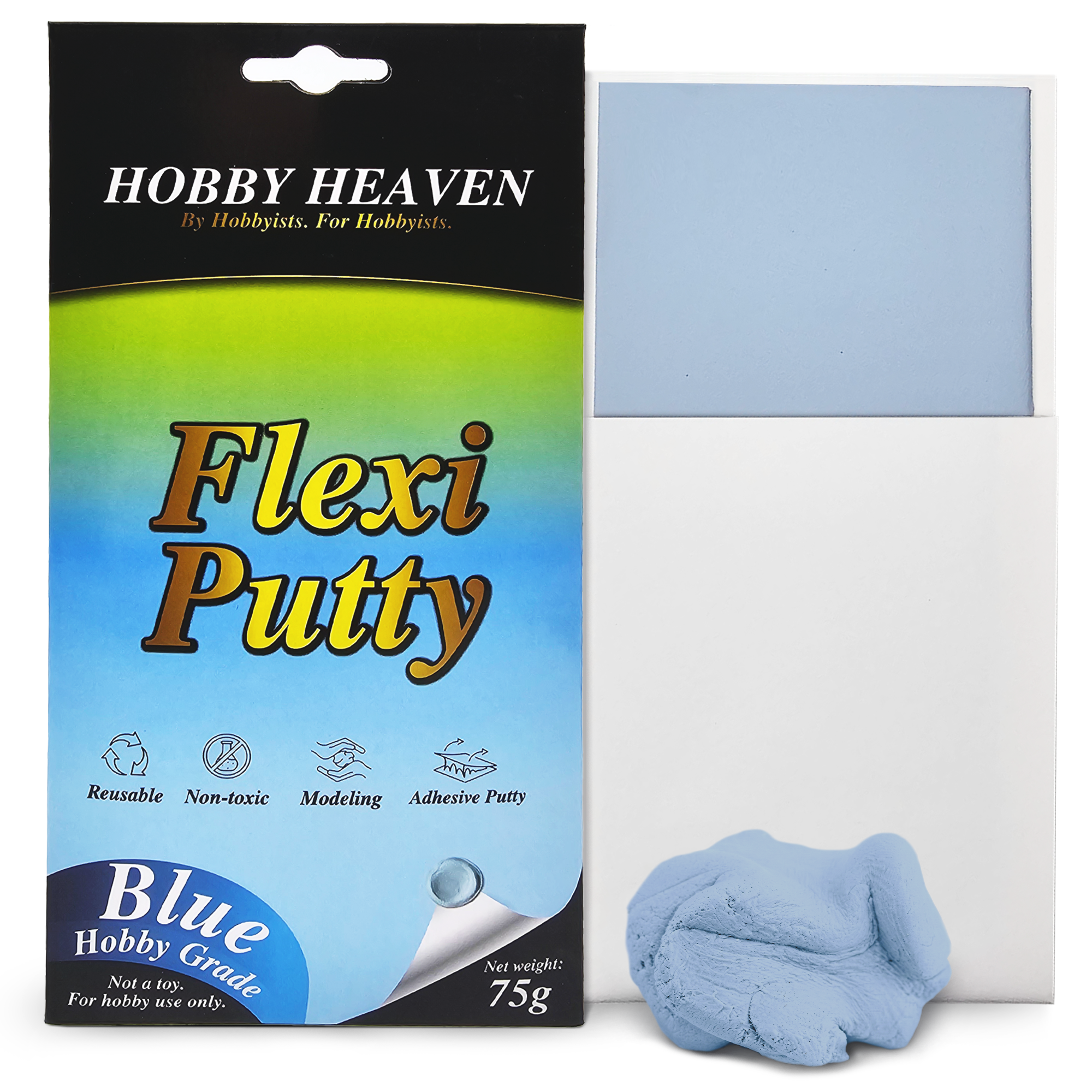 Flexi Putty 75g – Blue Reusable Adhesive for Models & Miniatures