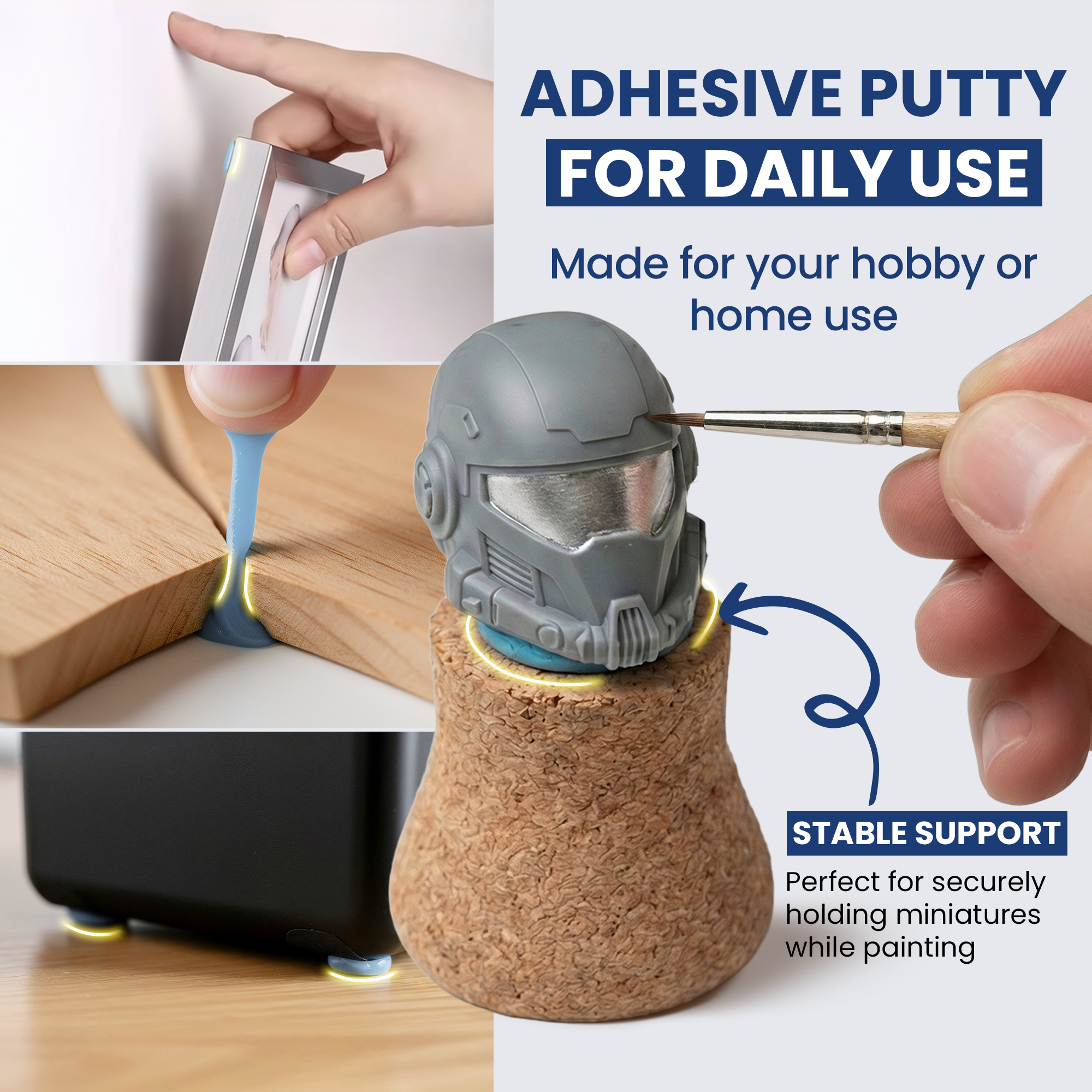 Flexi Putty 75g – Blue Reusable Adhesive for Models & Miniatures