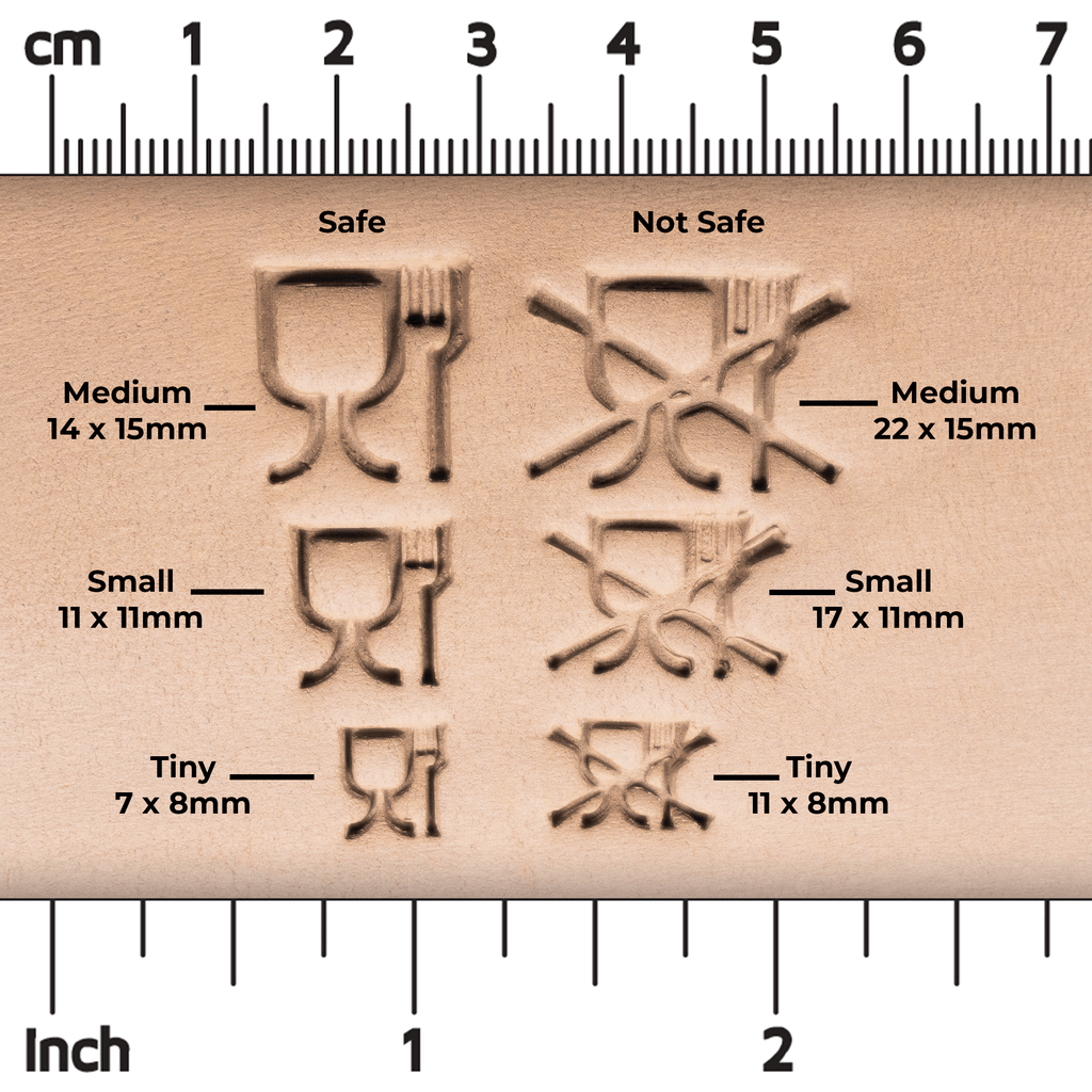 Food Safe or Not Safe Clay Stamps