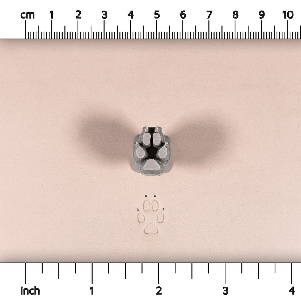Fox Paw Stamp - Medium - Style #1