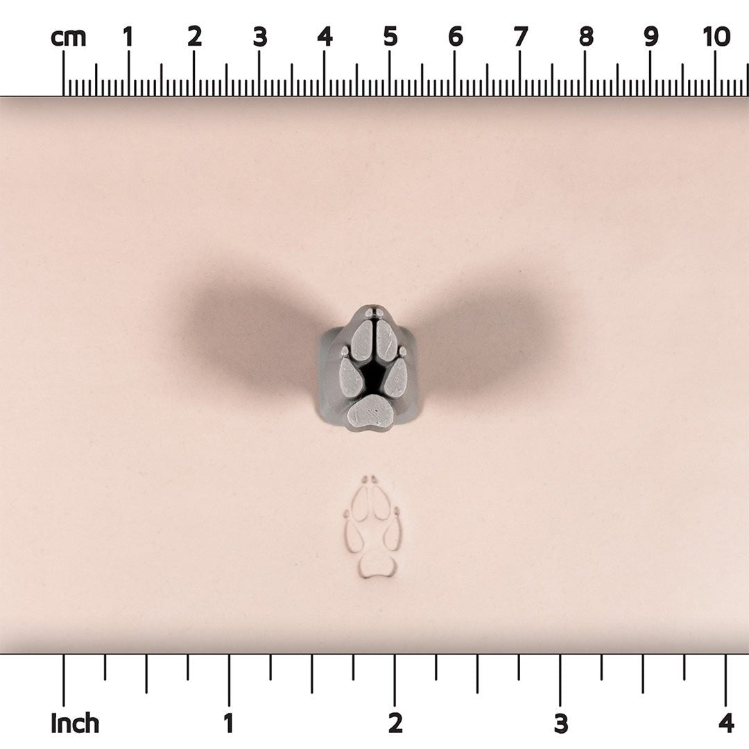 Fox Paw Stamp - Medium - Style #2