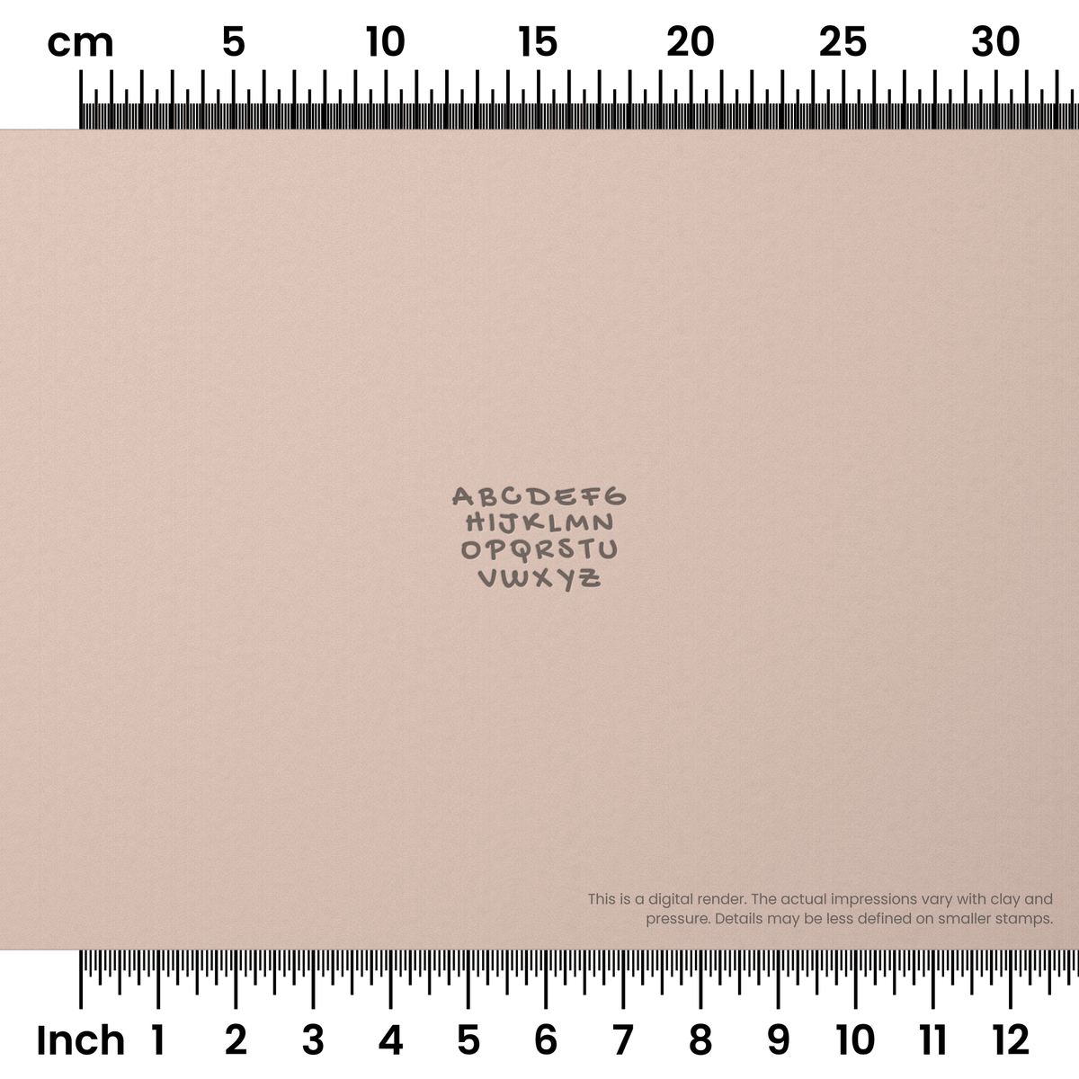 Gochi Hand | All Caps | Alphabet Stamp Sets