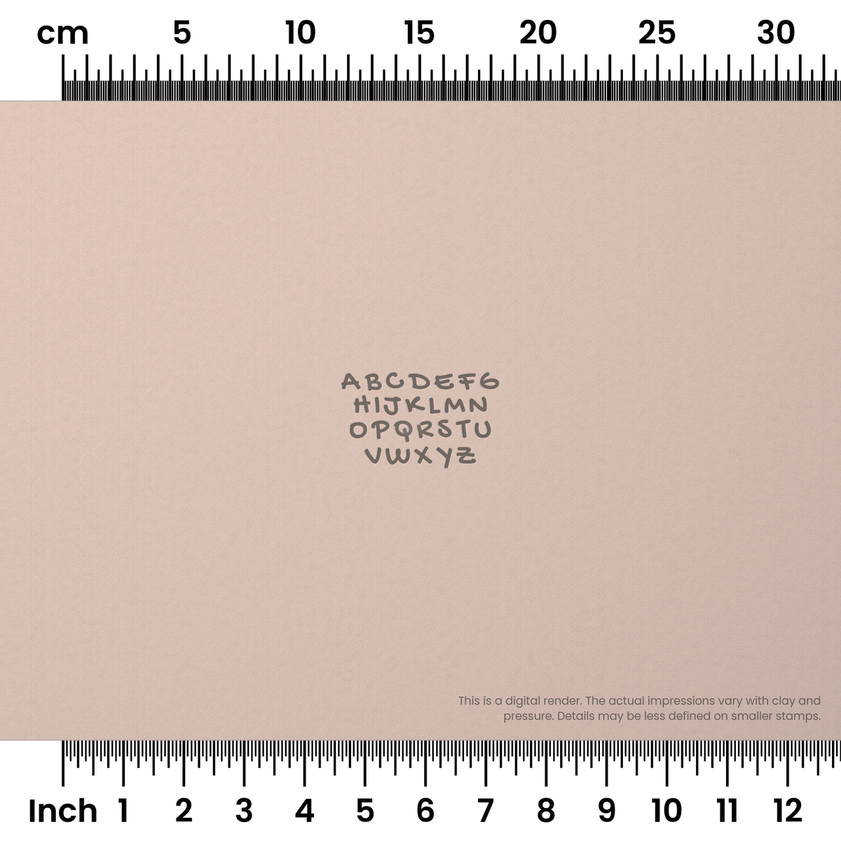 Gochi Hand | All Caps | Alphabet Stamp Sets