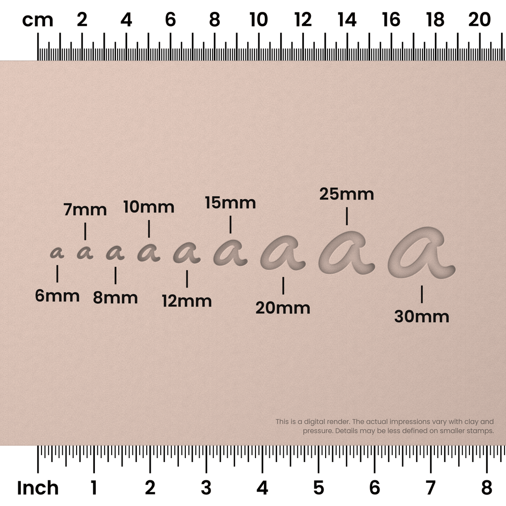 Gochi Hand | Lowercase | Alphabet Stamp Sets