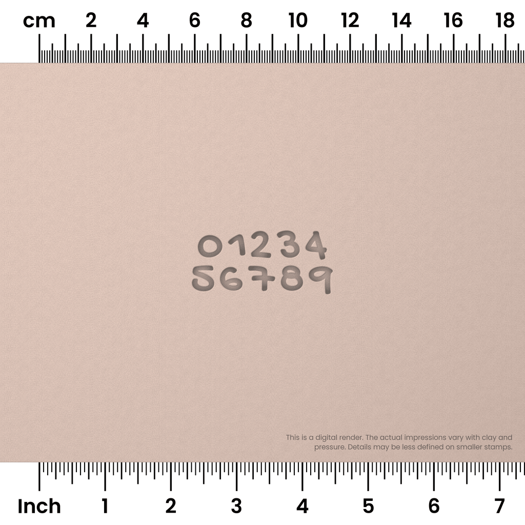 Gochi Hand | Number Stamp Sets
