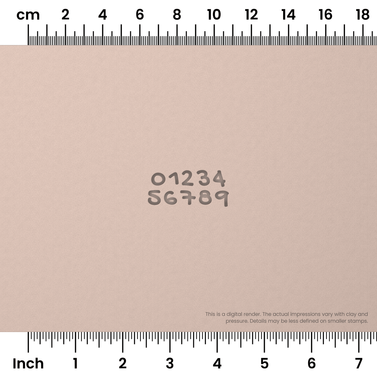 Gochi Hand | Number Stamp Sets