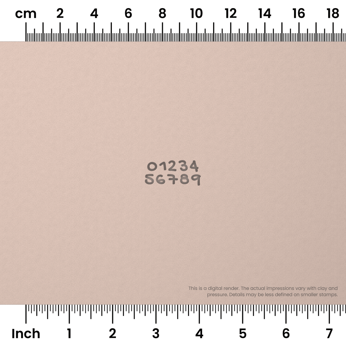 Gochi Hand | Number Stamp Sets