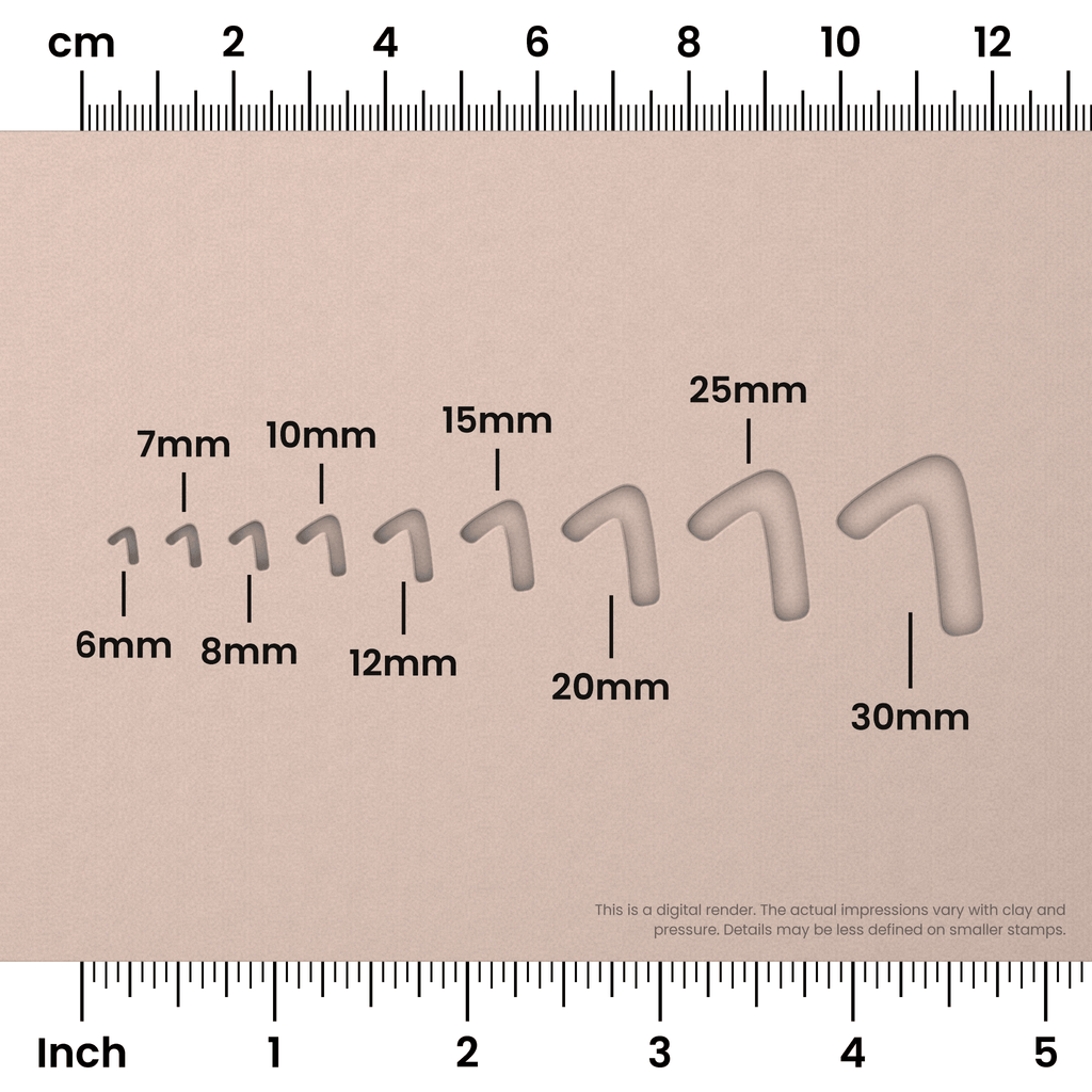 Gochi Hand | Number Stamp Sets