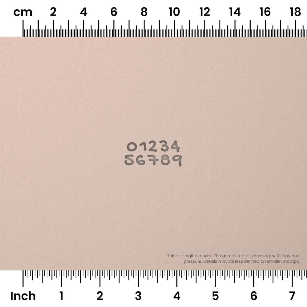 Gochi Hand | Number Stamp Sets