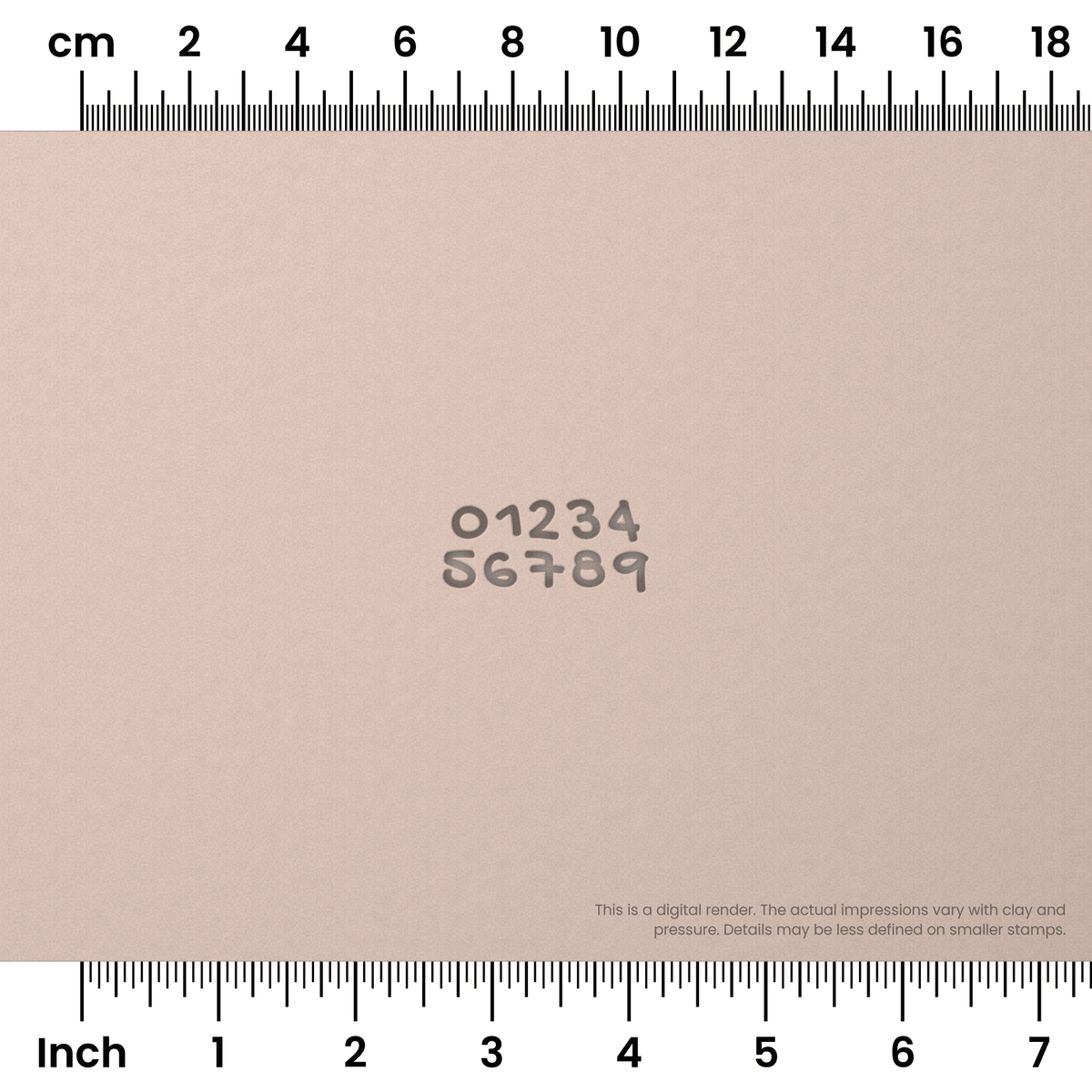 Gochi Hand | Number Stamp Sets