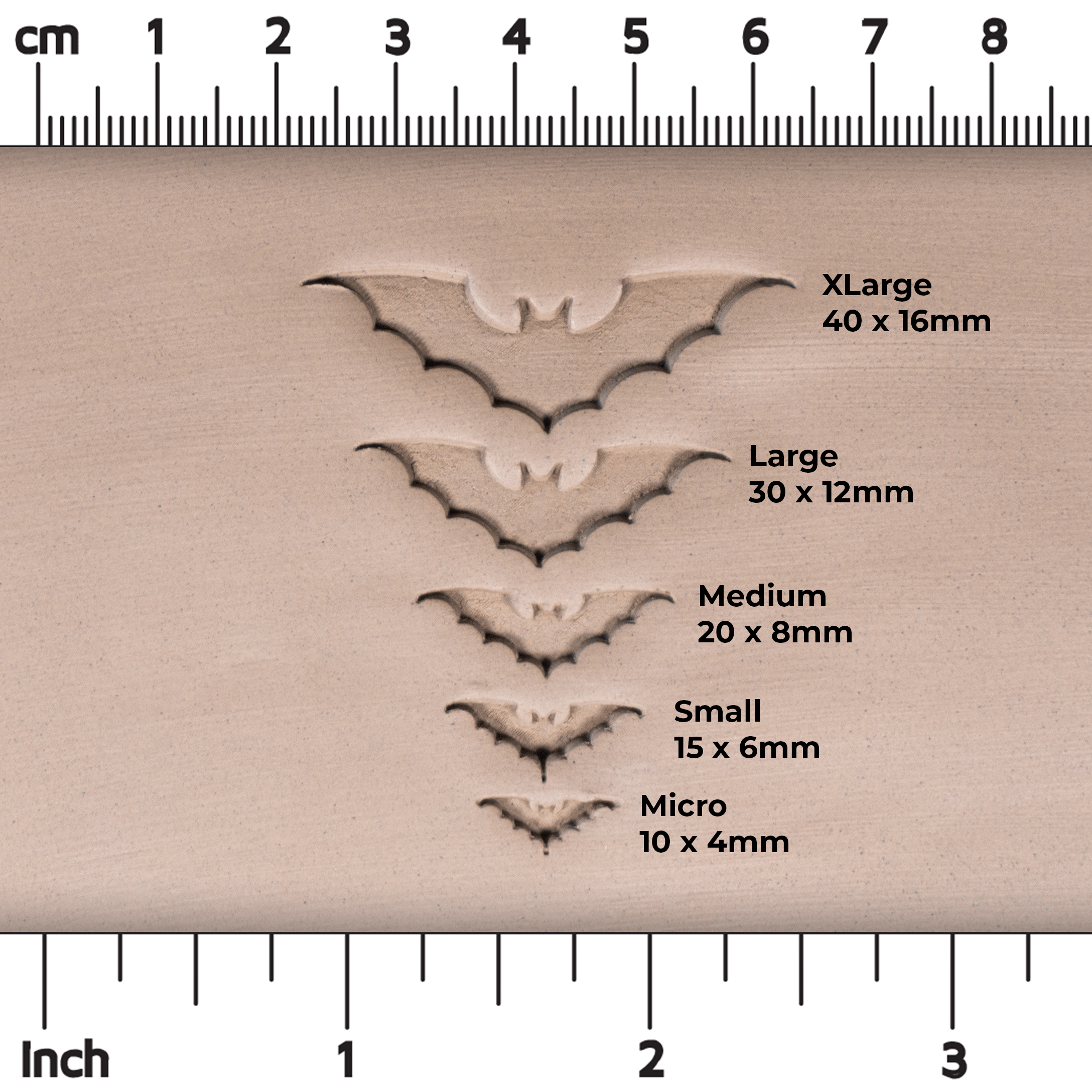 Halloween Bat Stamps