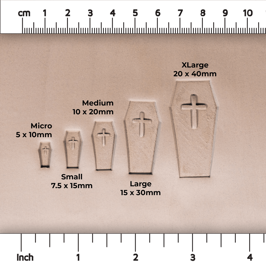 Halloween Coffin Stamps