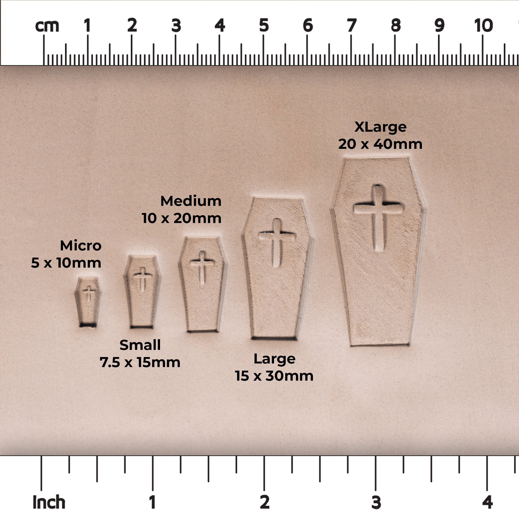 Halloween Coffin Stamps