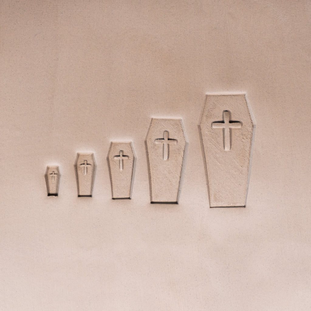 Halloween Coffin Stamps