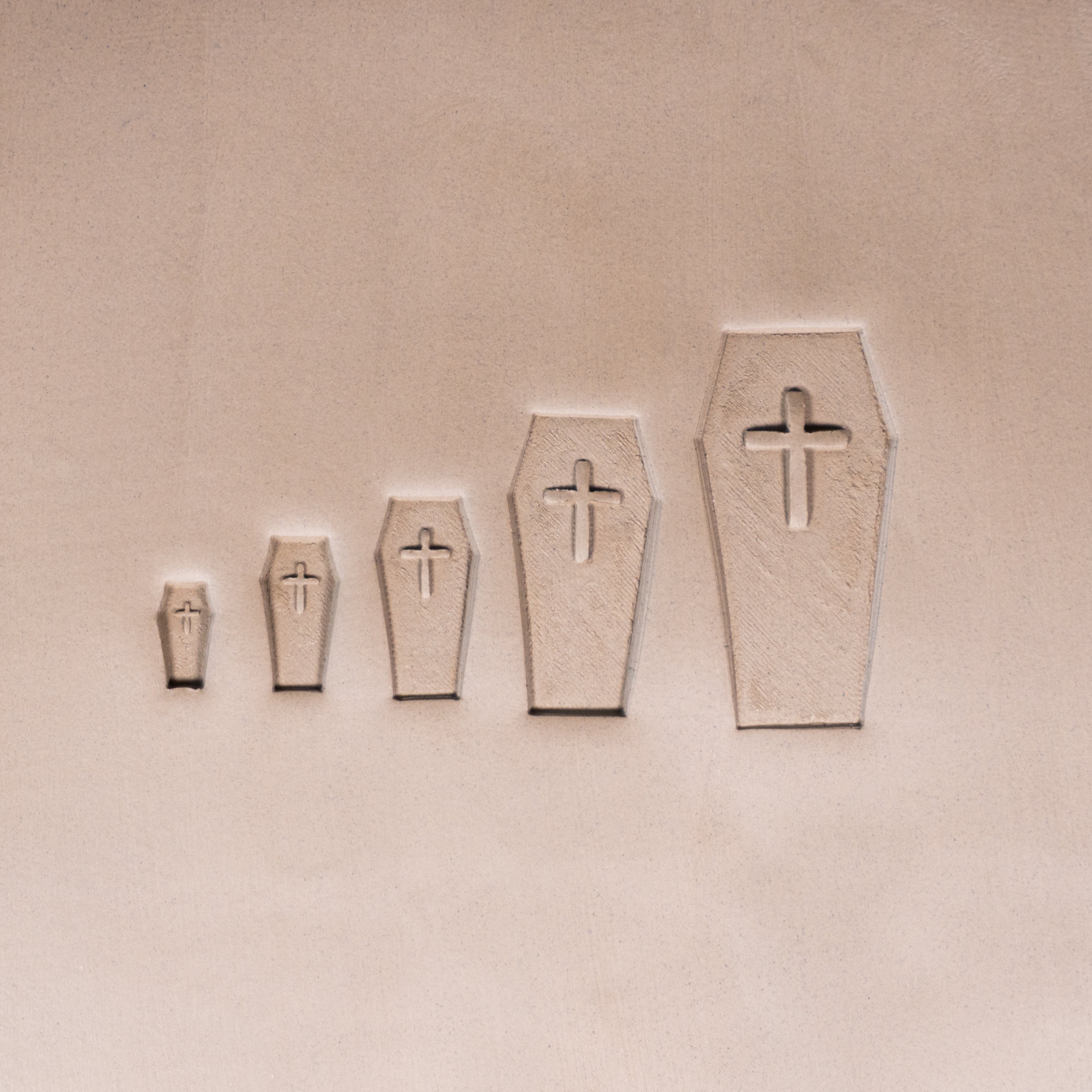 Halloween Coffin Stamps