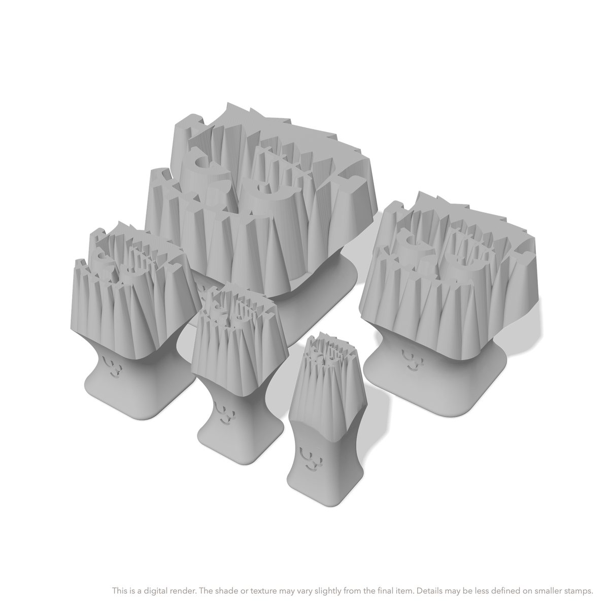 Halloween Frankenstein Head Stamps