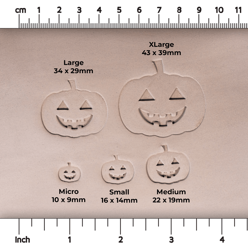 Halloween Jack-o-Lantern Pumpkin Stamps - Style #1
