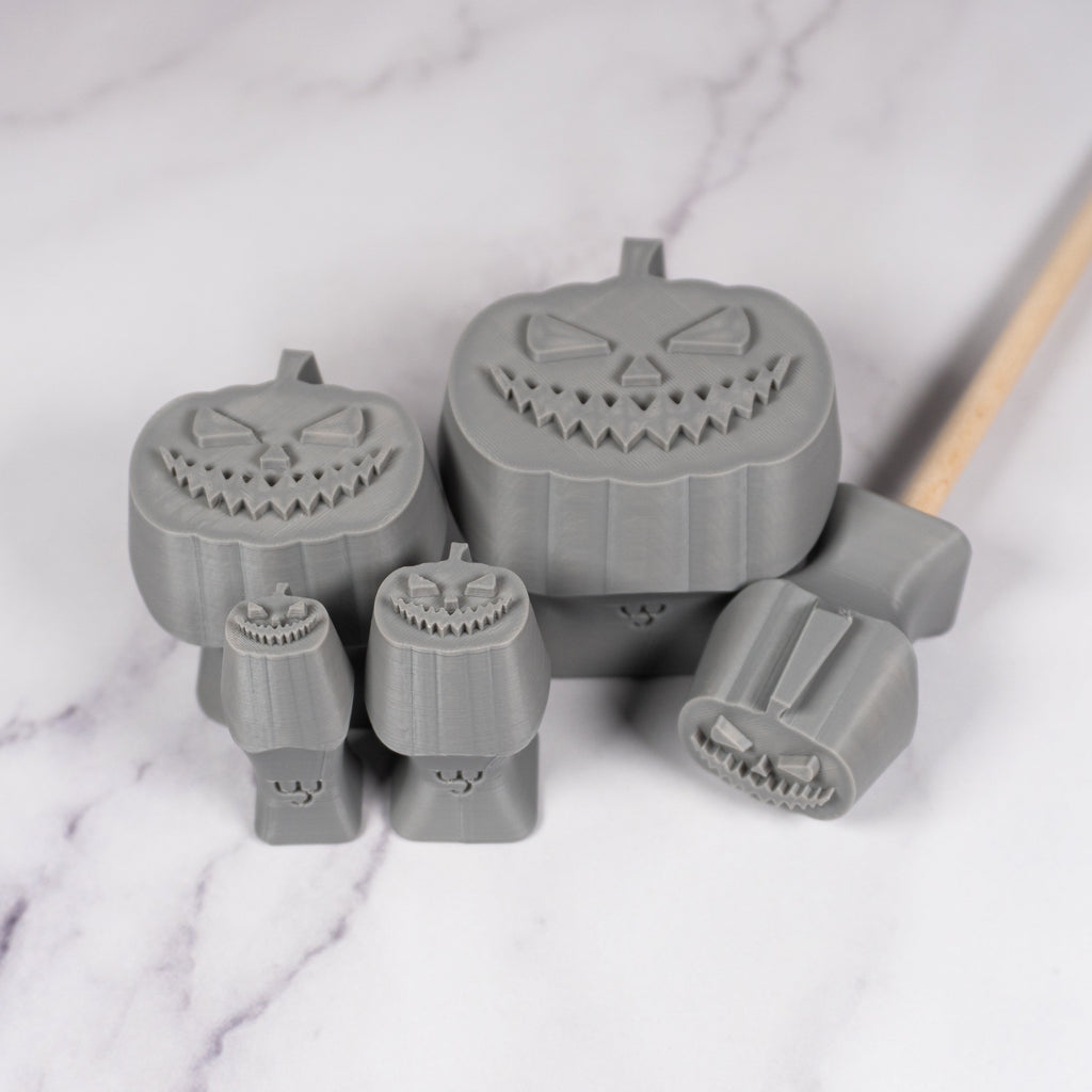 Halloween Jack-o-Lantern Pumpkin Stamps - Style #2