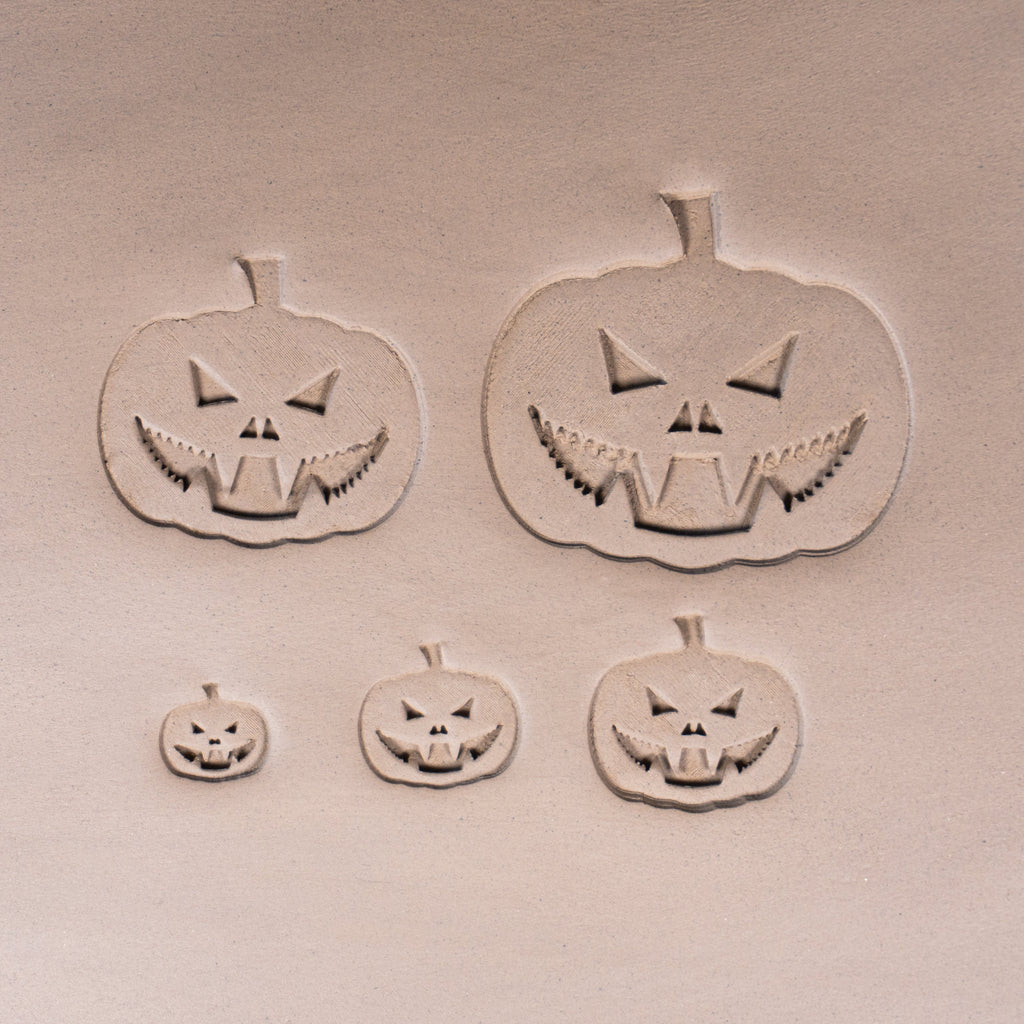 Halloween Jack-o-Lantern Pumpkin Stamps - Style #3