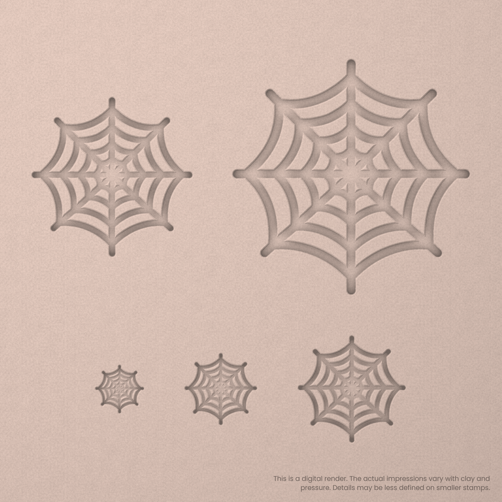 Halloween Spider Web Stamps