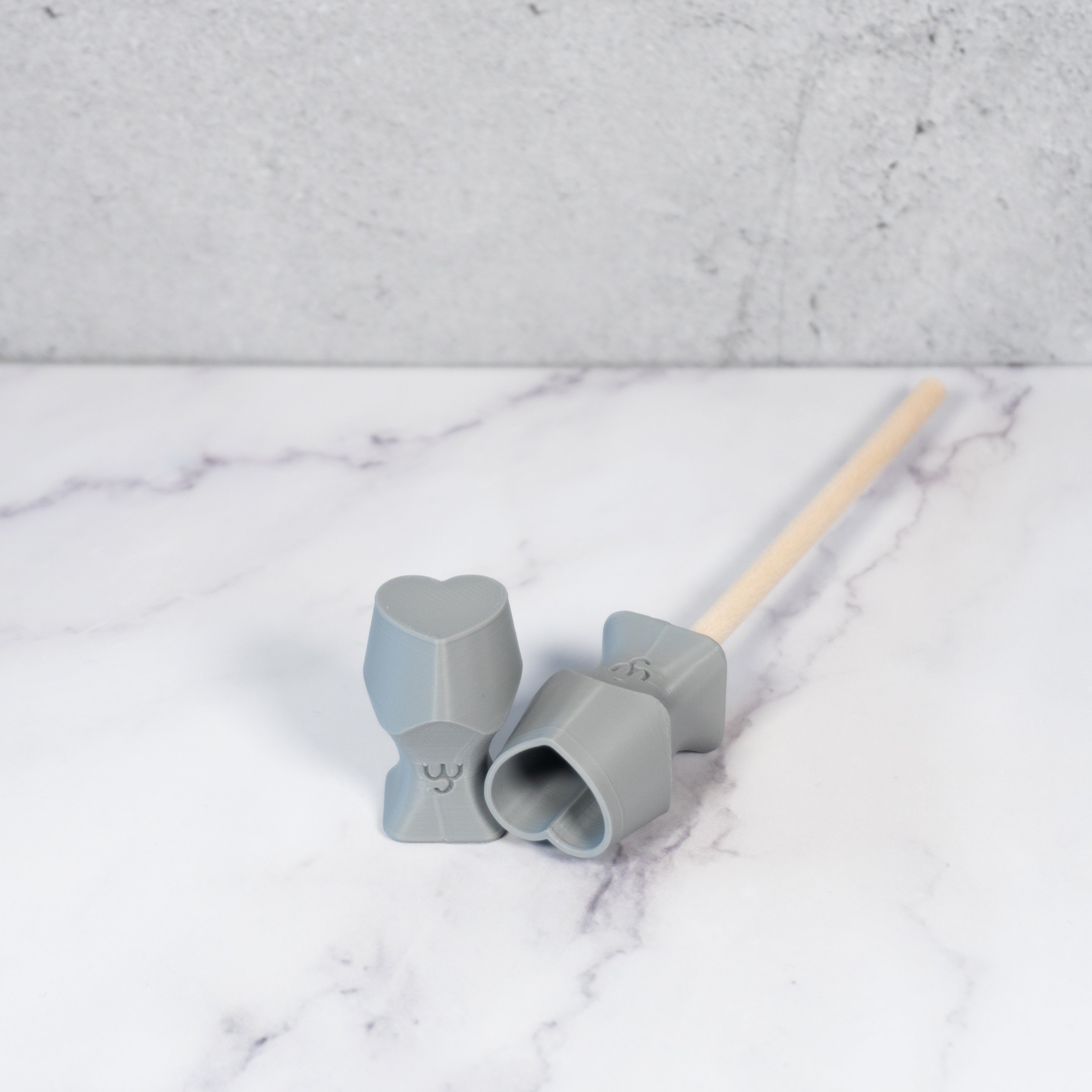 Heart Stamp Set of 10