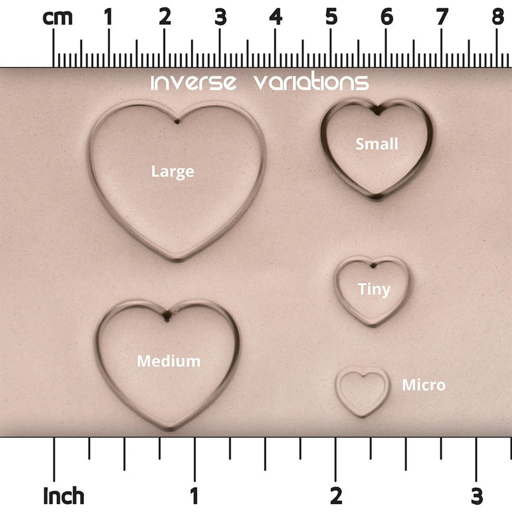 Heart Stamp Set of 10