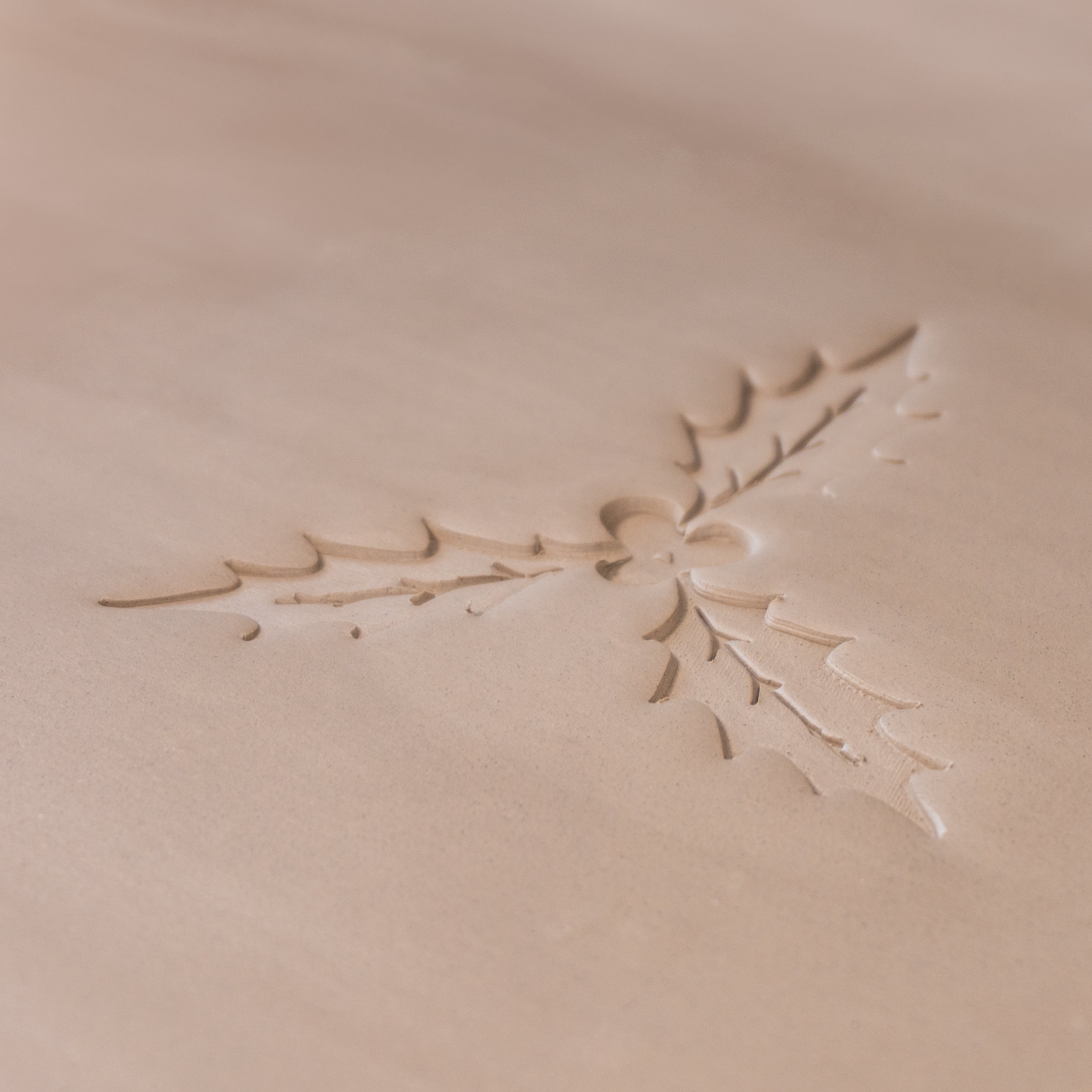 Holly Leaf & Berry Stamps - 3 Sizes