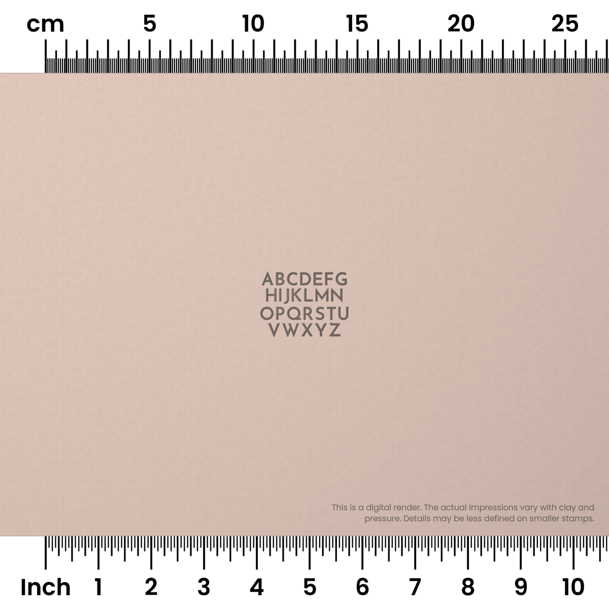 Josefin Sans | All Caps | Alphabet Stamp Sets