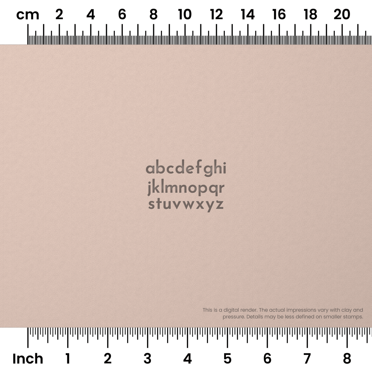 Josefin Sans | Lowercase | Alphabet Stamp Sets
