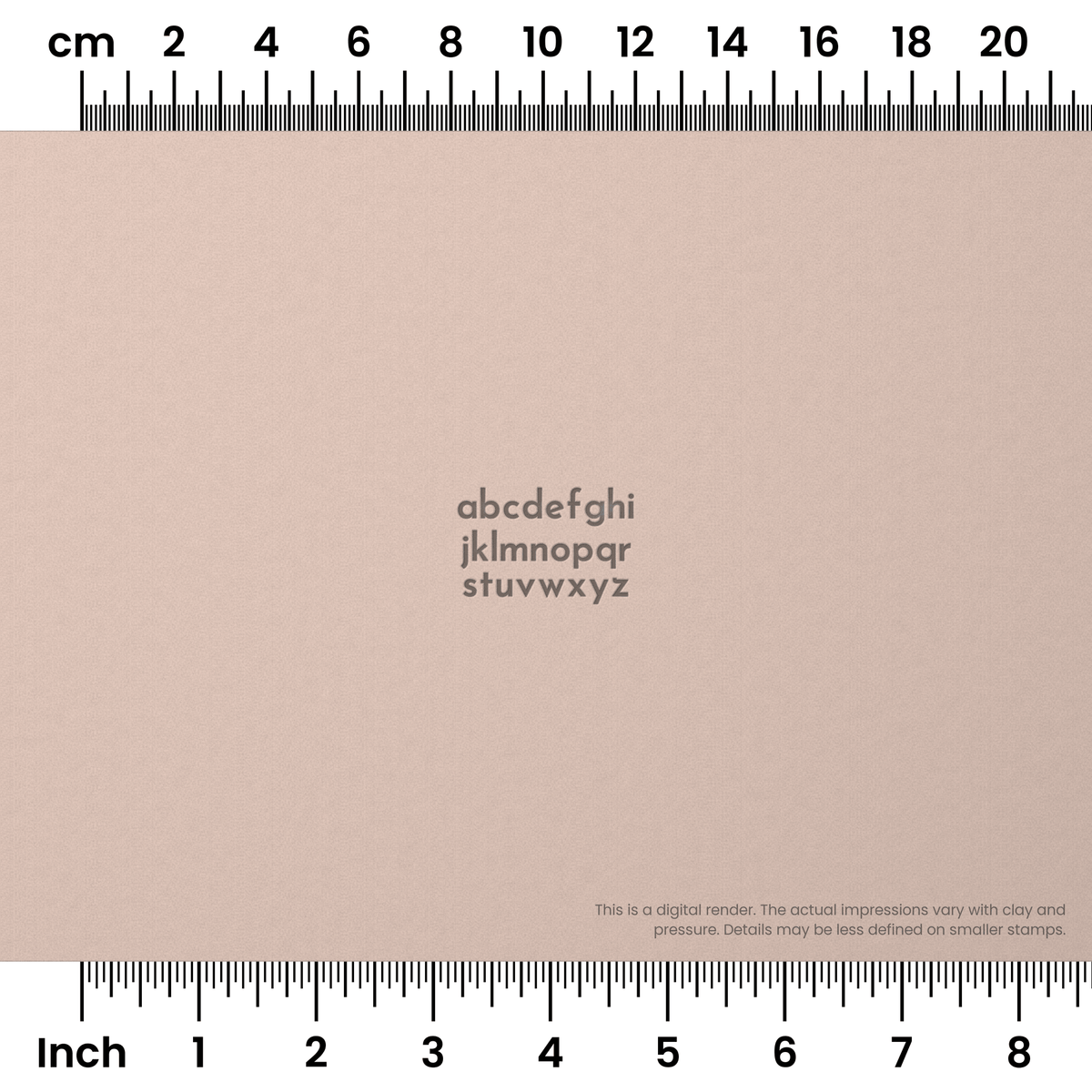 Josefin Sans | Lowercase | Alphabet Stamp Sets