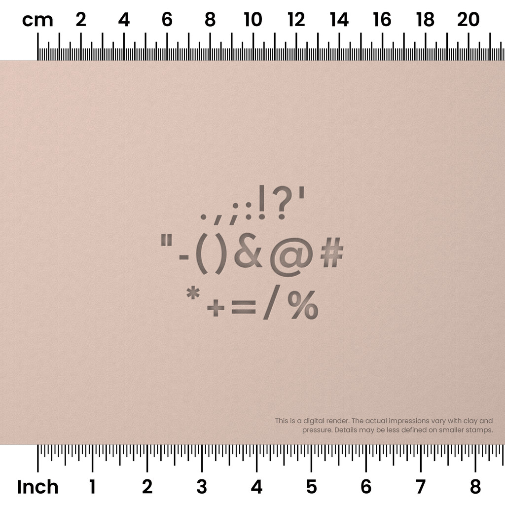 Josefin Sans | Symbol Stamp Sets