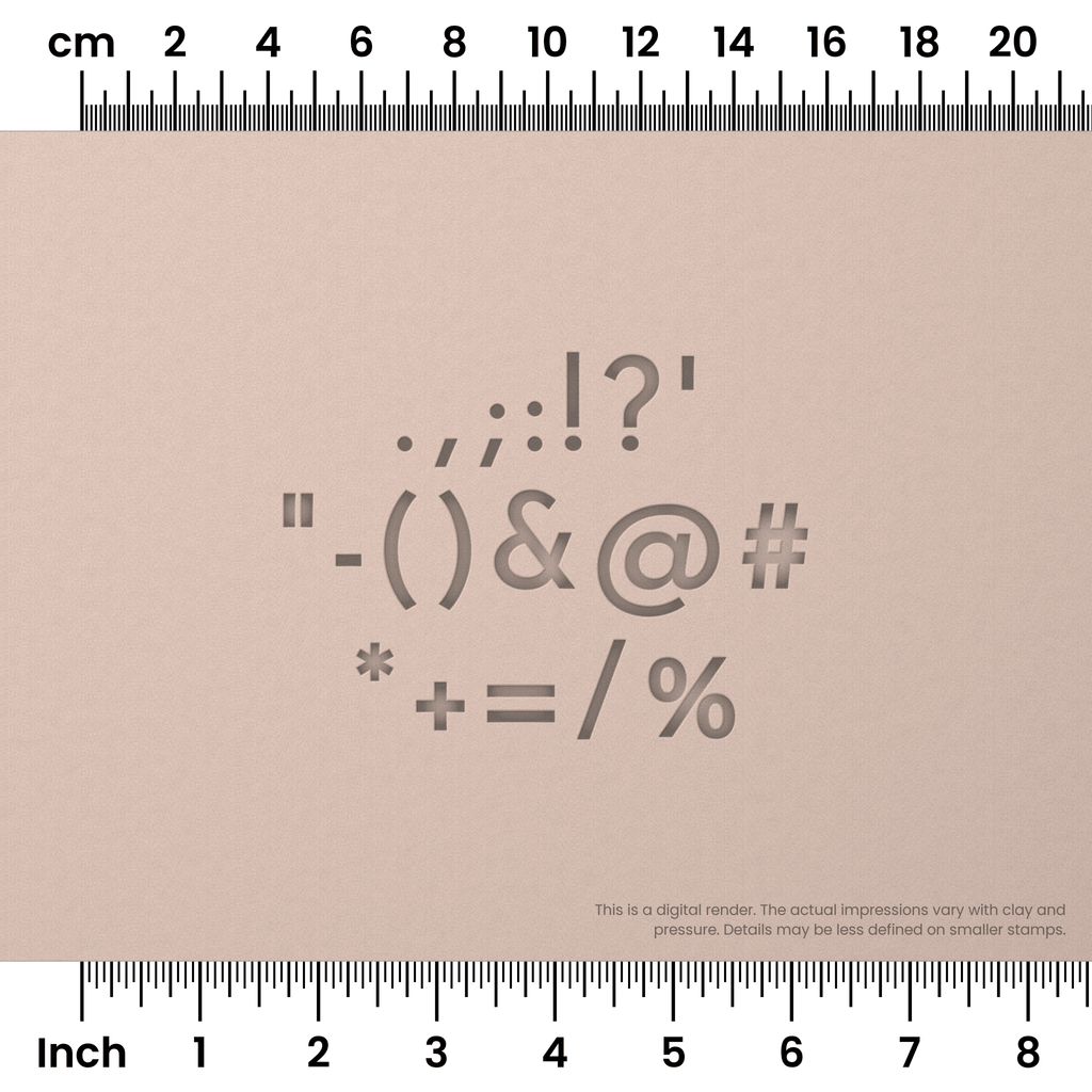Josefin Sans | Symbol Stamp Sets
