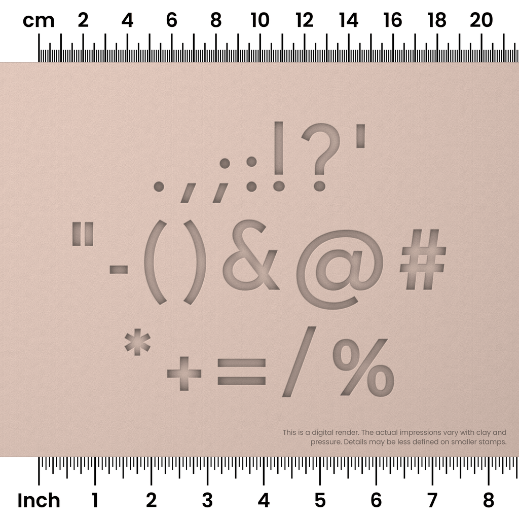 Josefin Sans | Symbol Stamp Sets