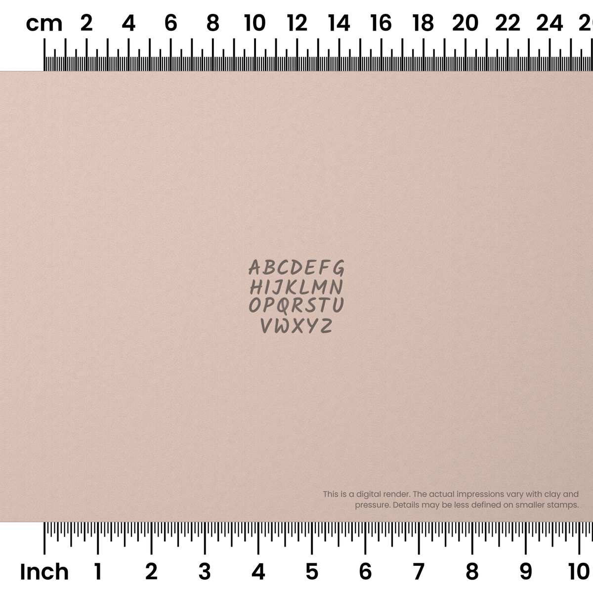 Kalam | All Caps | Alphabet Stamp Sets