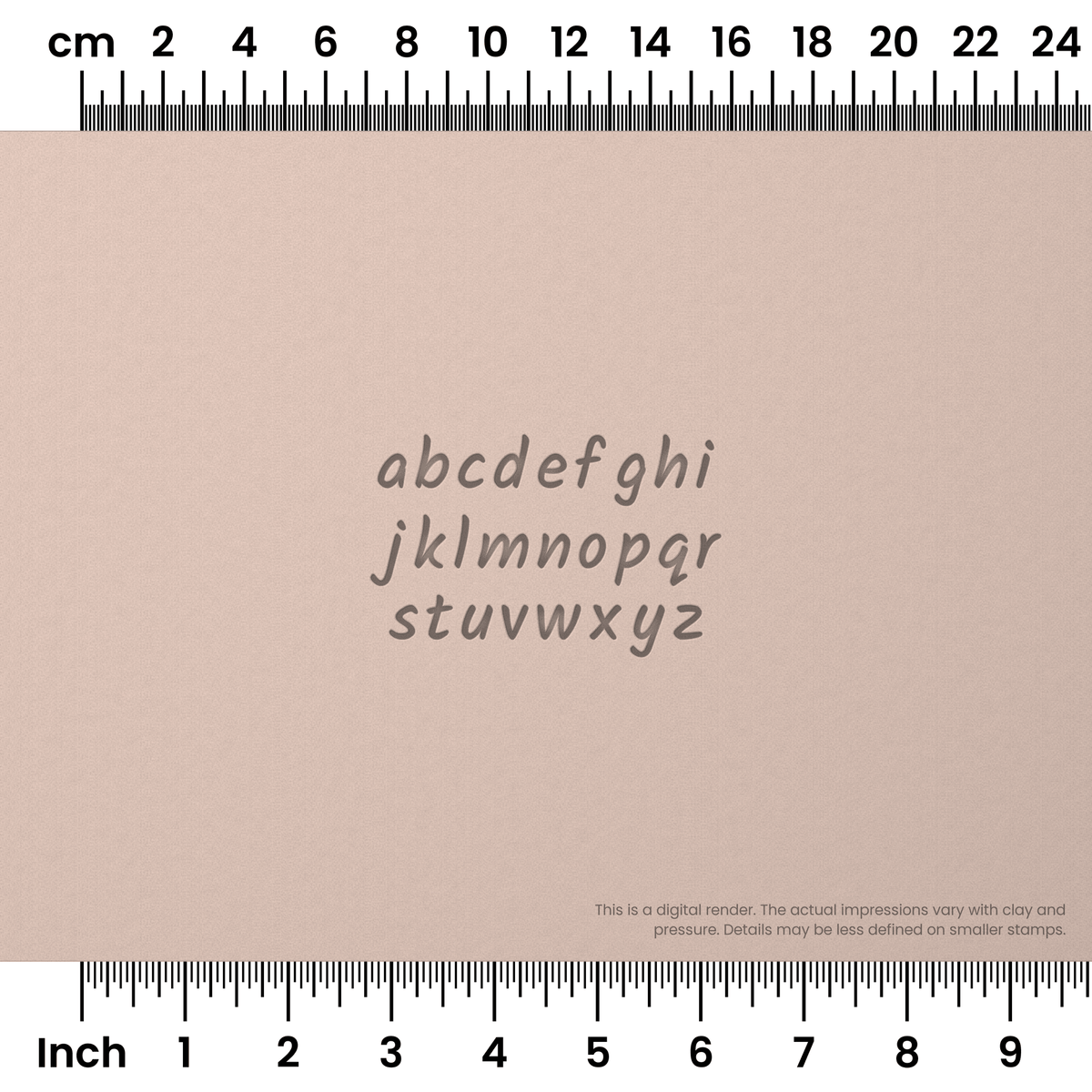 Kalam | Lowercase | Alphabet Stamp Sets
