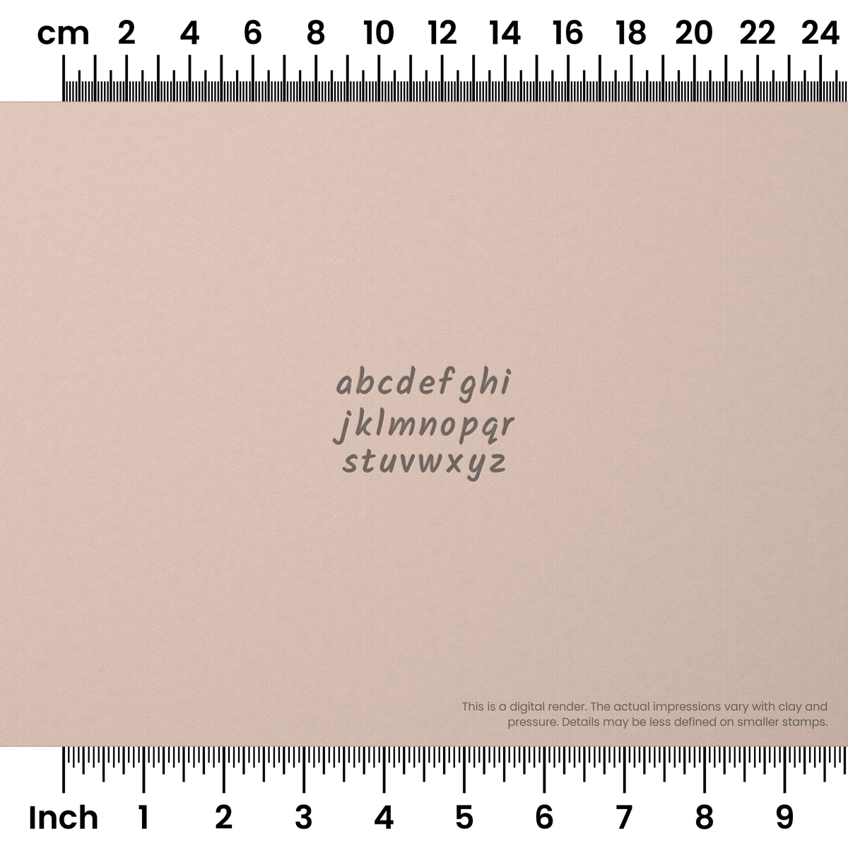 Kalam | Lowercase | Alphabet Stamp Sets