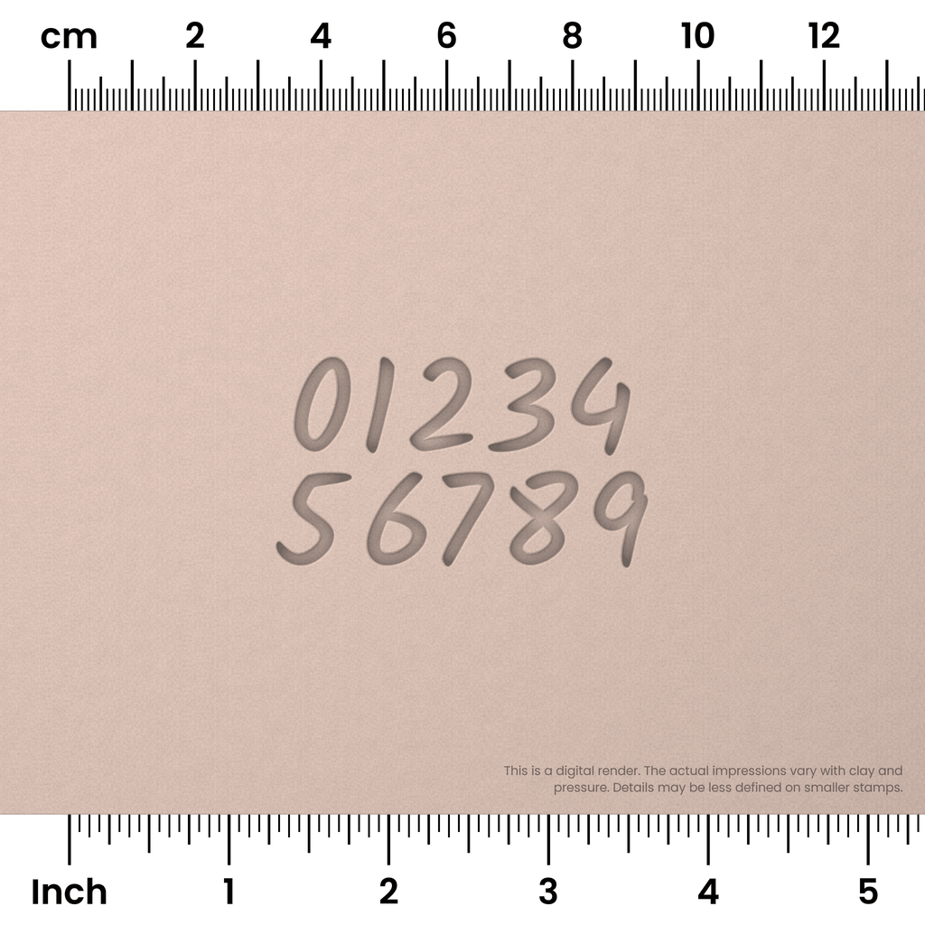 Kalam | Number Stamp Sets
