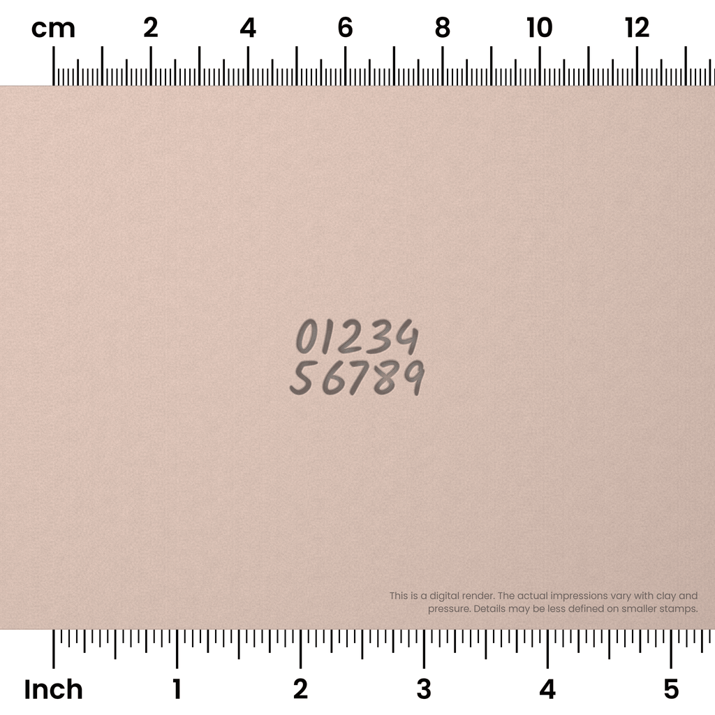 Kalam | Number Stamp Sets