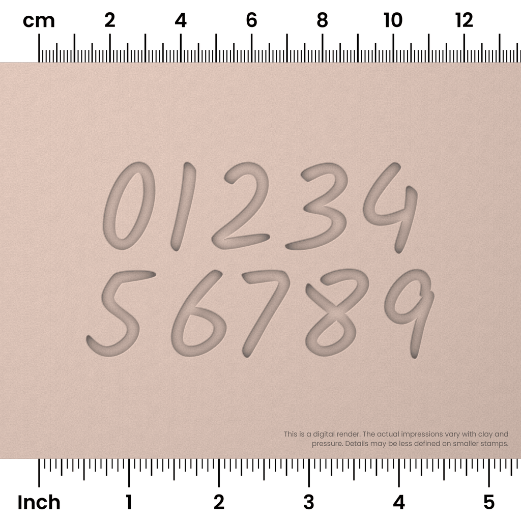 Kalam | Number Stamp Sets