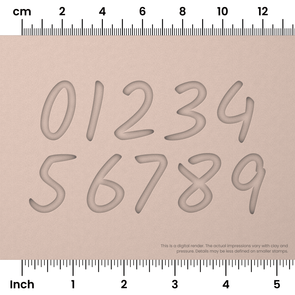 Kalam | Number Stamp Sets