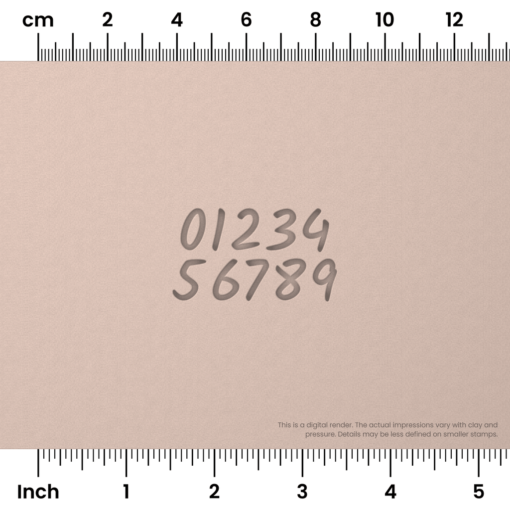 Kalam | Number Stamp Sets